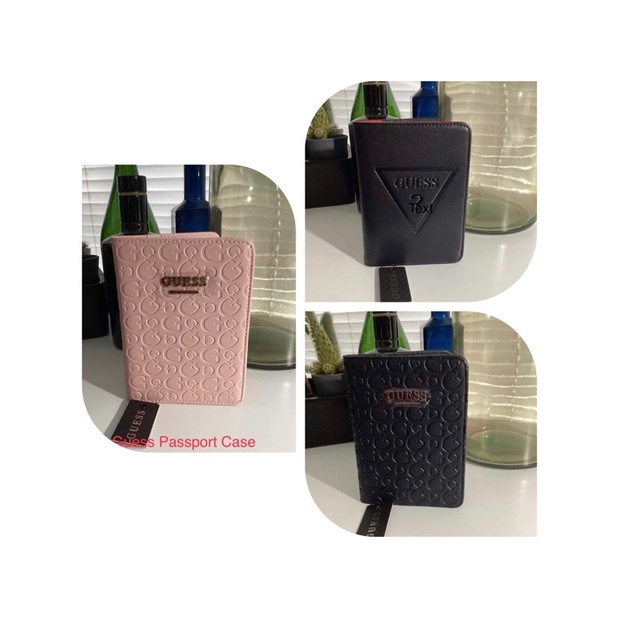 Guess passport online holder