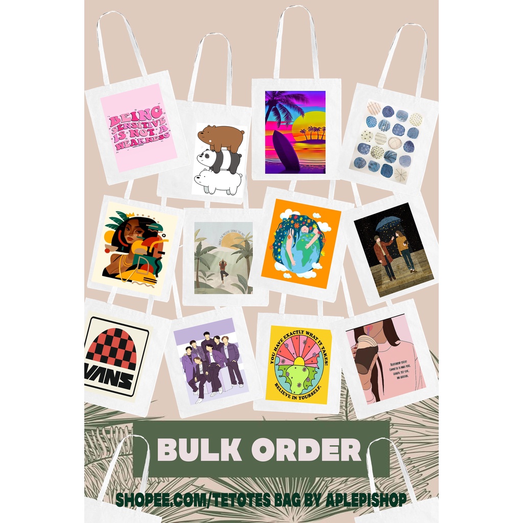 DISCOUNTED WHOLESALE PRICE BULK ORDER HIGH QUALITY TOTE BAGS FOR ...