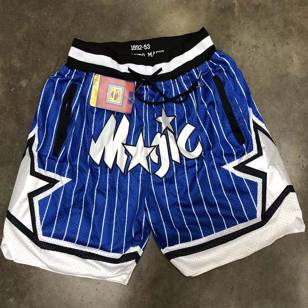 [IN Stock] Orlando Magic Men's NBA Just Don Shorts Hardwood Classics