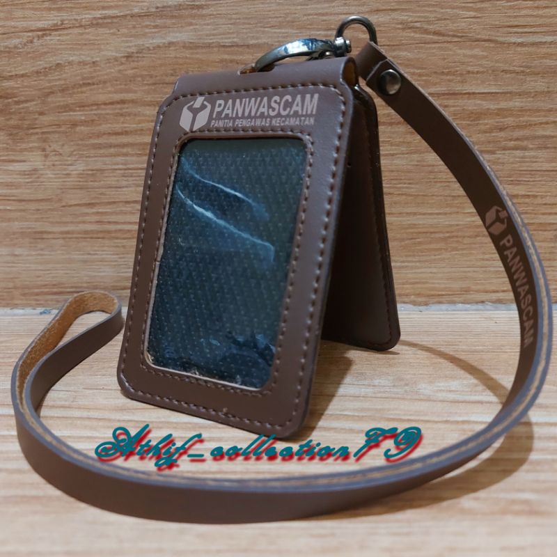 Folding PANWASCAM Leather Id Card Holder Folding PANWASCAM Id Card ...