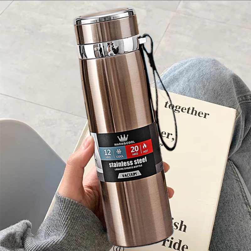 Hermal Flask Stainless Steel Tumbler Hot and Cold 1000ml Thermos Flasks