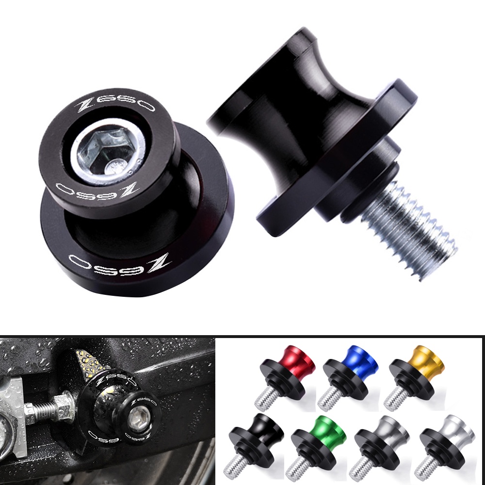 CNC Brems- & Kupplungshebel Für Kawasaki Z650 (2016-2021) - Kurz, Verstellbar, Mit Logo