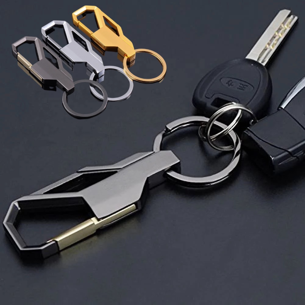 1Pc Simple Business Men Key Rings Heavy Duty Zinc Alloy Carabiner Car ...