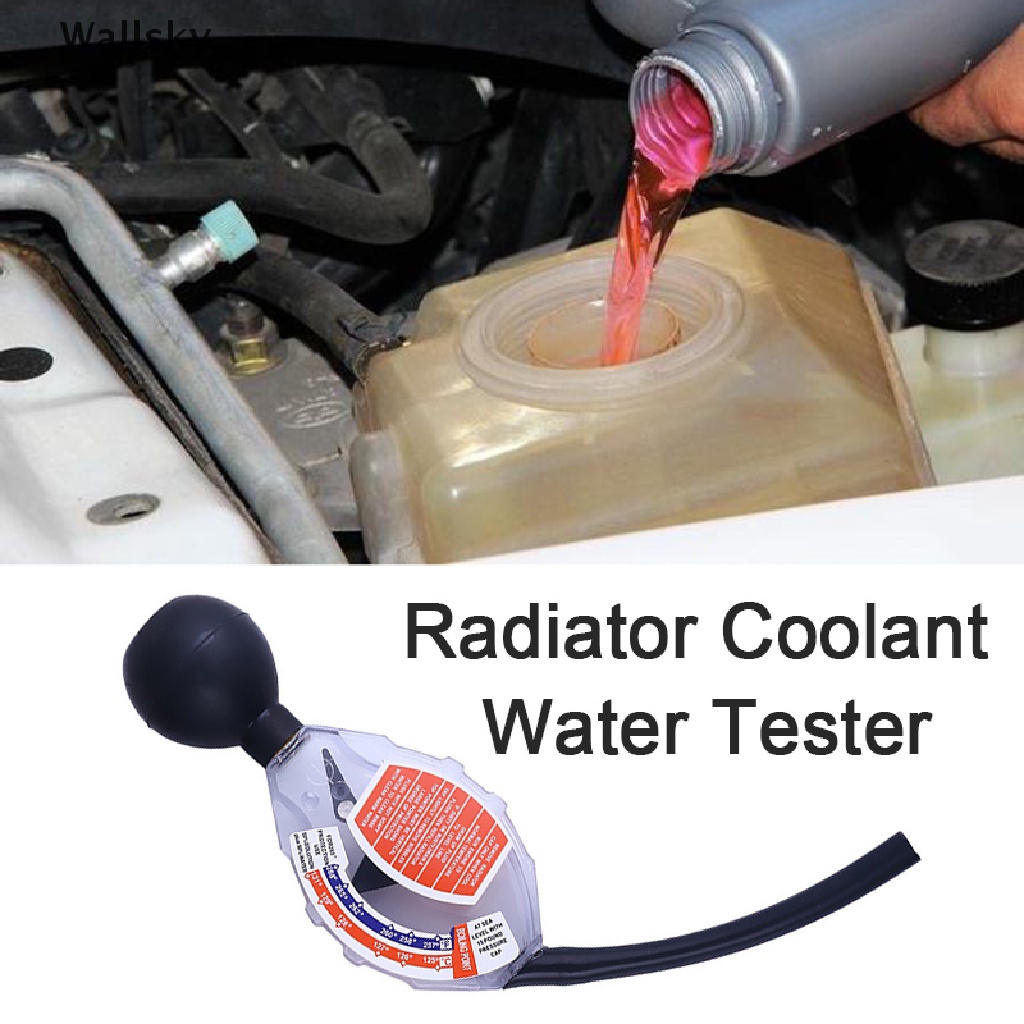 Wallsky> Antifreeze Tester Radiator Coolant Water Tester Anti Freeze Check Measur well Shopee