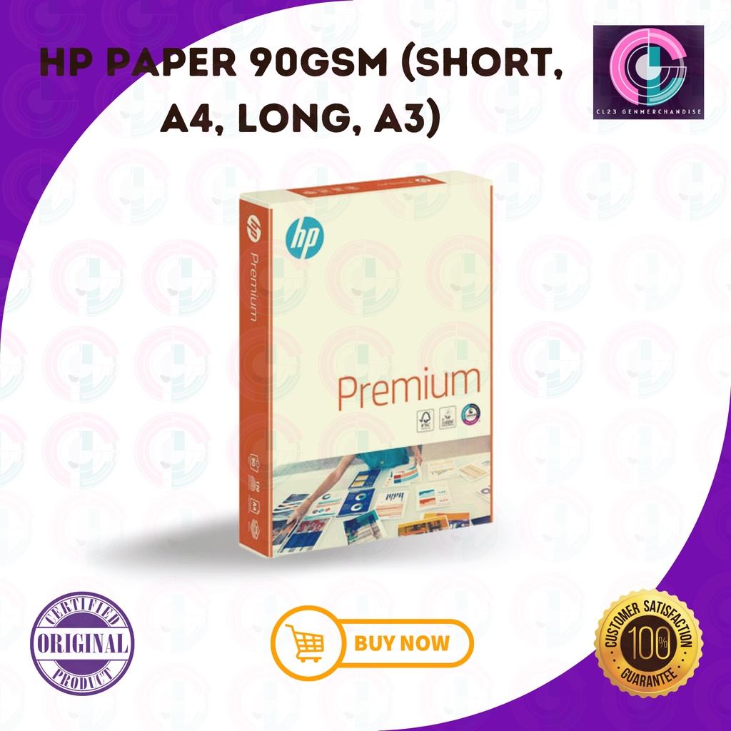 HP paper 90gsm ( A4 ) Shopee Philippines