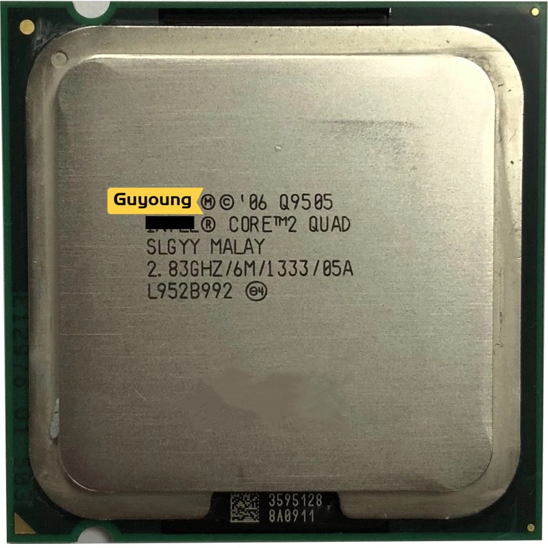 Core 2 Quad Q9505 2.8 GHz Used Quad-Core Quad-Thread CPU Processor 6M ...