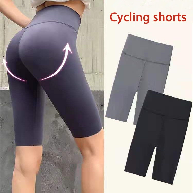 Flyblue Cycling Shorts For Woman Biker Shorts Gym Shorts Shark Skin Yoga  Running Sports Shorts For Women Workout Shorts High Waist