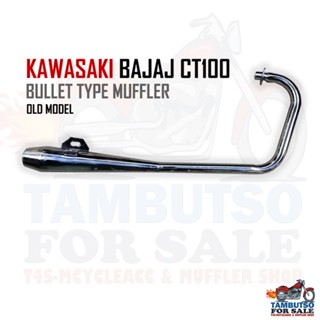 Kawasaki BAJAJ CT100 Motorcycle Muffler Bullet type Old Model