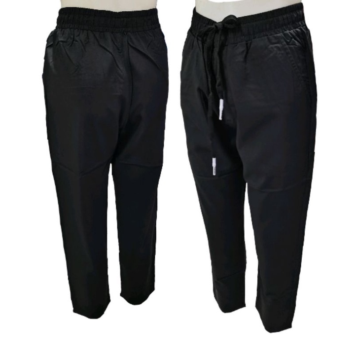 GARTERIZED TAPERED PANTS FOR HER | Shopee Philippines