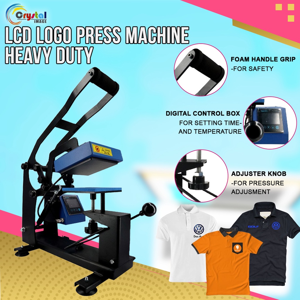Sapphire LCD Logo Press Machine (Logo Heat Press Machine) Shopee