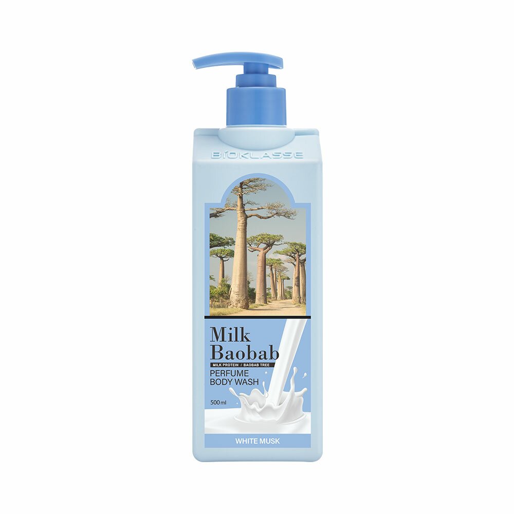 Milk Baobab Body Wash White Musk 500ml 1000ml Smoothing Skin