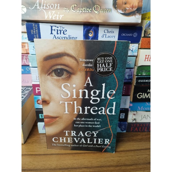 A SINGLE THREAD BY TRACY CHEVALIER Z12 Shopee Philippines