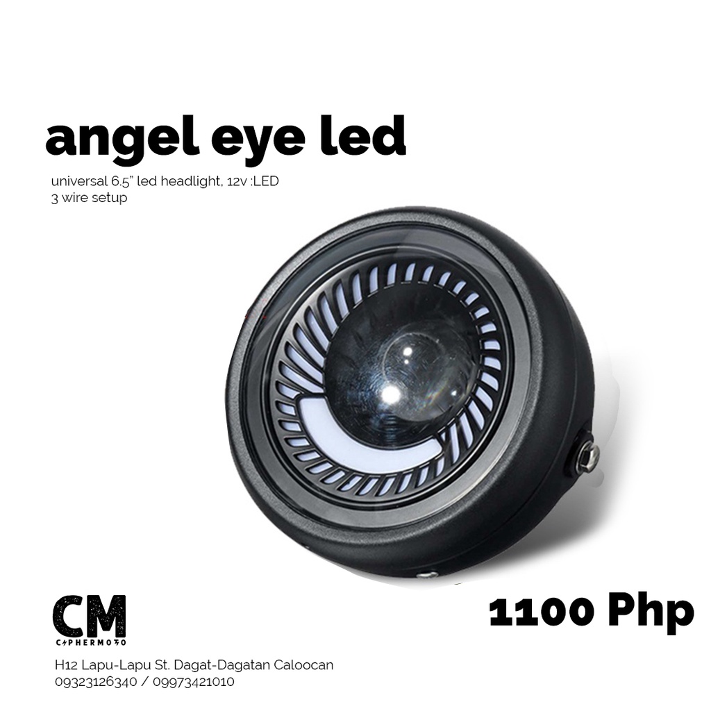 Headlight - Angel Eye LED | Shopee Philippines
