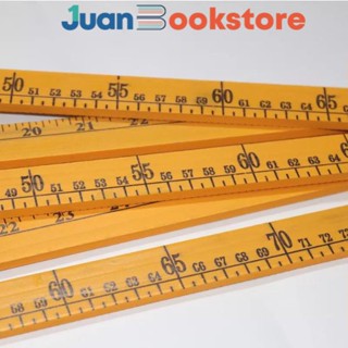 Yellow Meter Stick Wooden Ruler