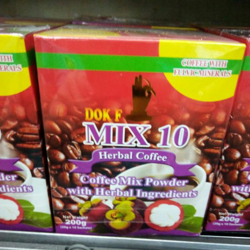 Mix10 Herbal coffee(10's) Shopee Philippines