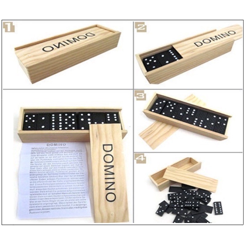 JLT Wooden Mini Domino | Shopee Philippines