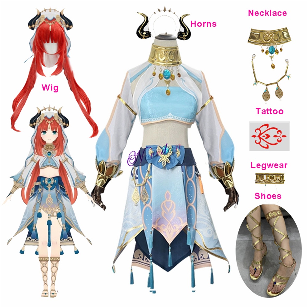 Game Genshin Impact Nilou Cosplay Costume Nilou Genshin Impact Cosplay