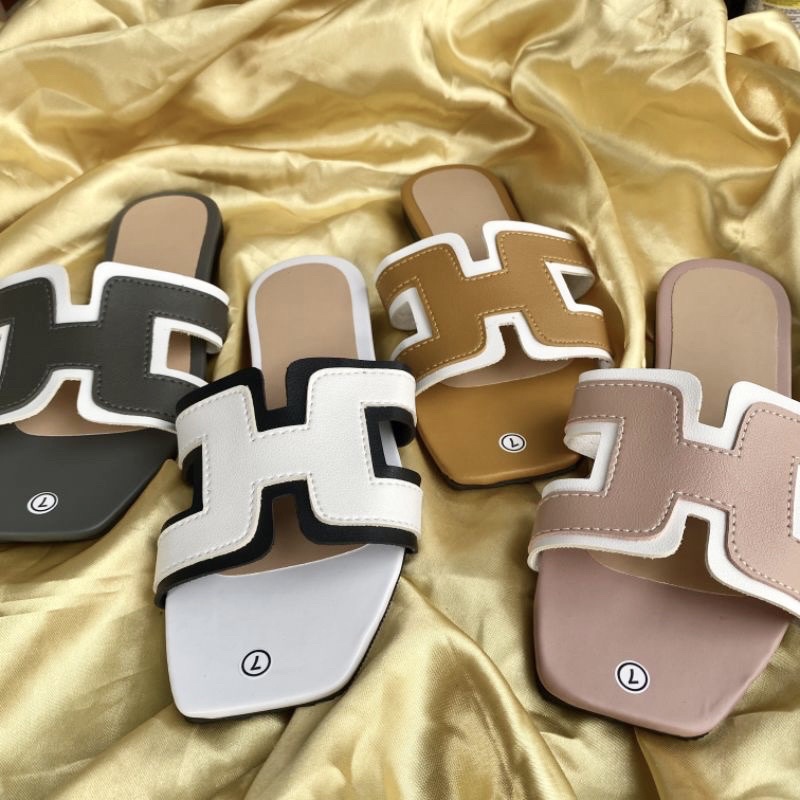 New Kendra Hermes Flats Sandals for Womens | Shopee Philippines