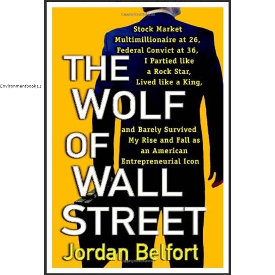 The Wolf Of Wall Street Book Shopee Philippines