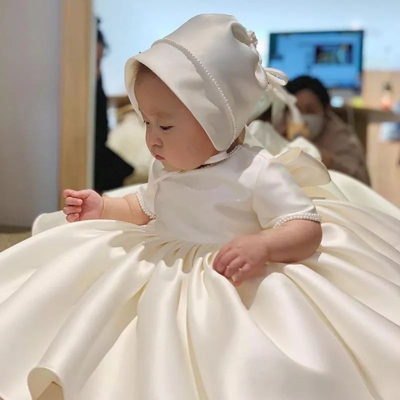 Elegant High Quality Baby Dress Gown for Baptism Baptismal Christening Kids Birthday Newborn Infant Shopee Philippines