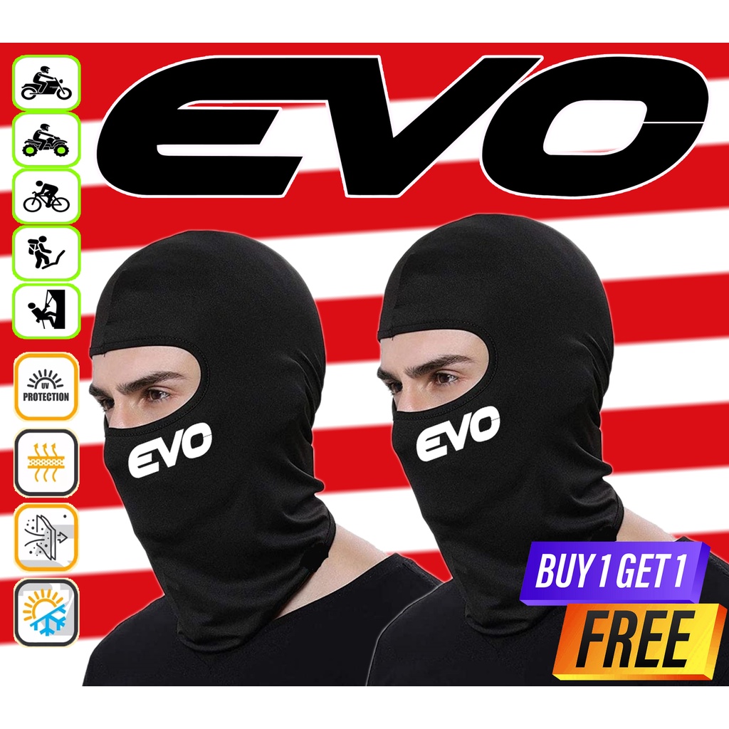 NEW EVO BALACLAVA for Motorcycle Biking Hiking All around FULL Face