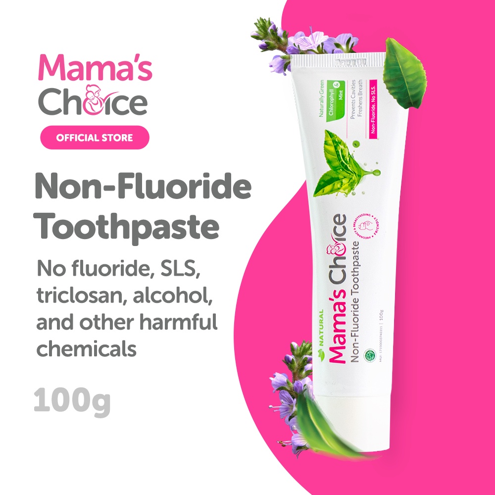 Mama's Choice Non-Fluoride Toothpaste | Safe, Natural, Tested in ...
