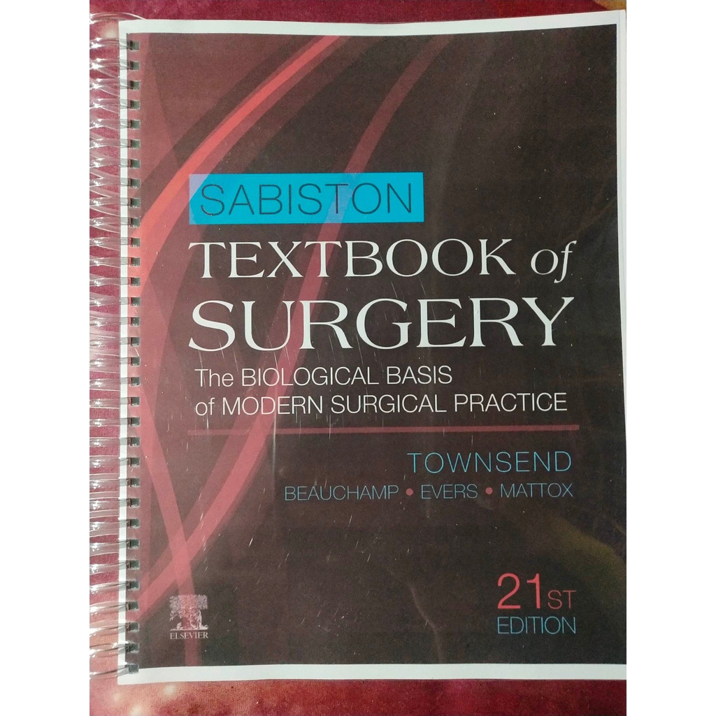 Sabiston Textbook of Surgery: The Biological Basis of Modern Surgical ...