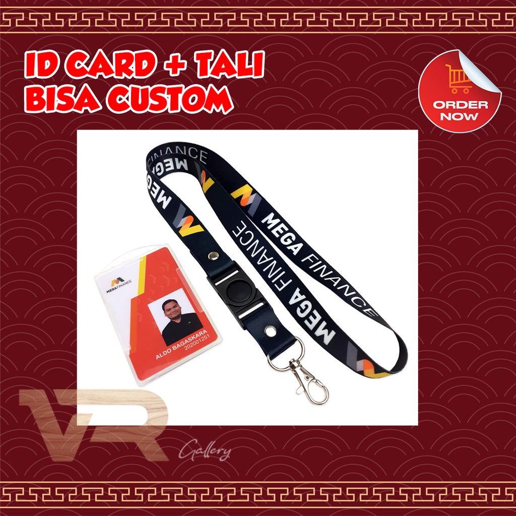 GANTUNGAN Custom ID CARD bumn pnm mekaar mandiri bri bca pln idcard ...