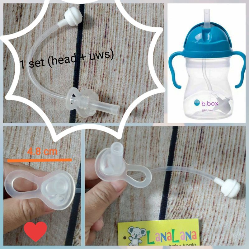 1 set Of Straw Replacement model 5. Can for bbox Bottles. straw