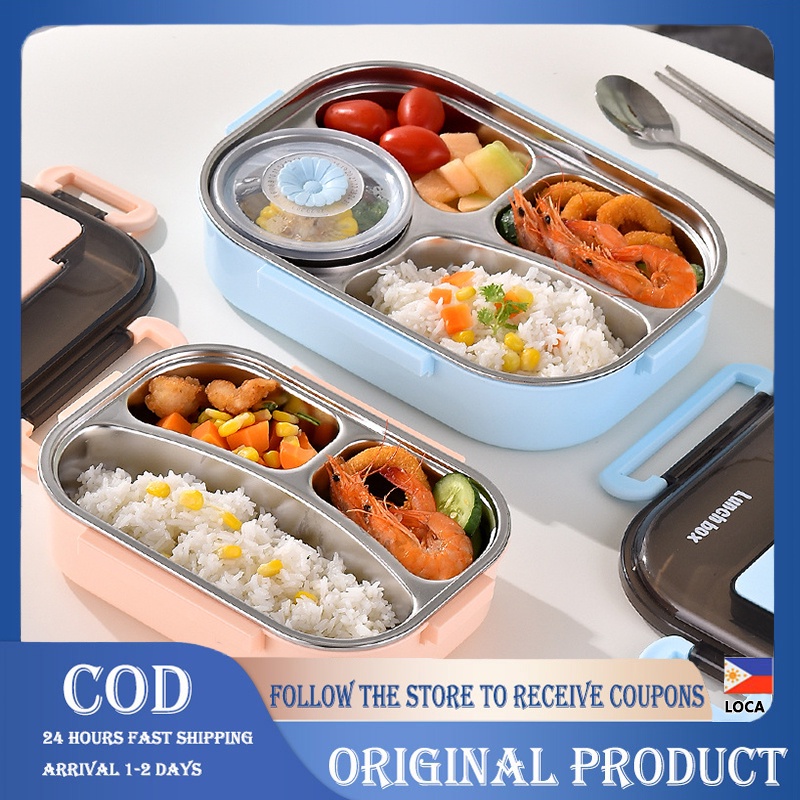 304 Stainless Steel Lunch Box With Soup Bowl Leak-Proof Bento Box ...