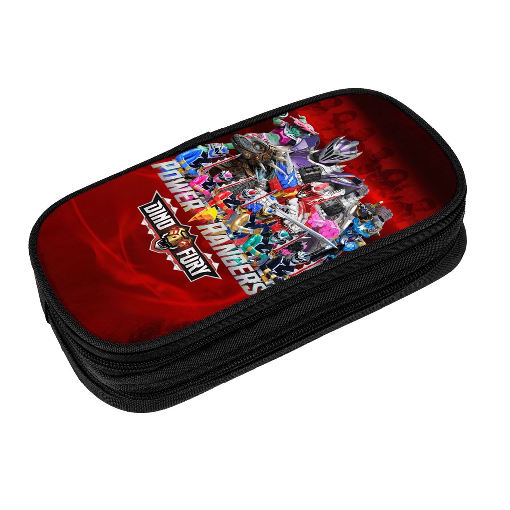 Power Rangers Kids Cartoon Fan Pencil Bag Comic Youth Pen Case Travel ...