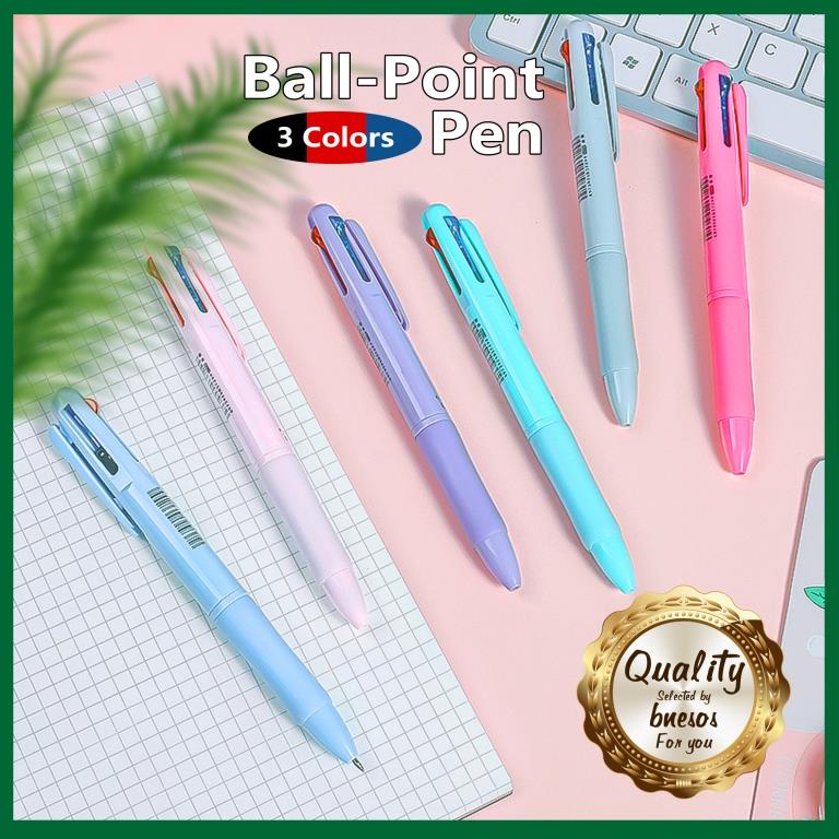 bnesos Stationary School Supplies 3Colors Ballpen | Shopee Philippines