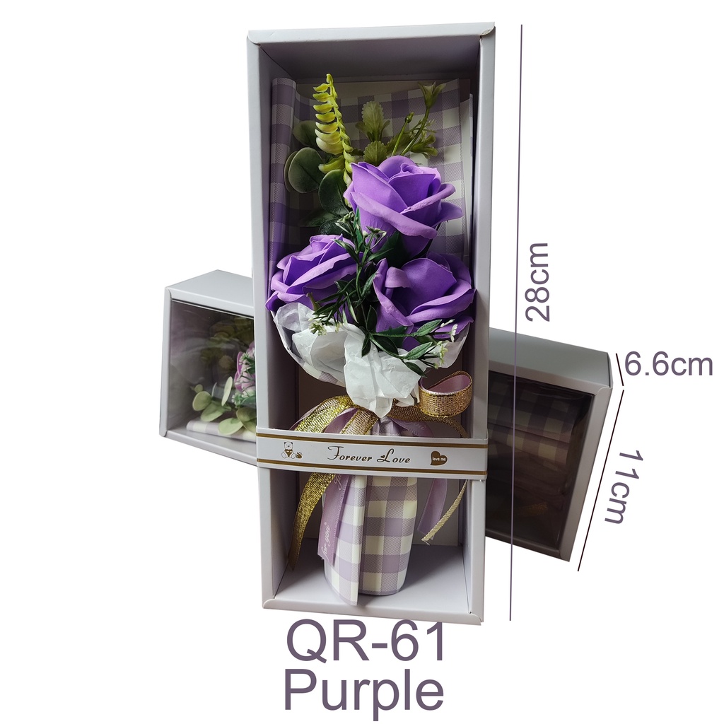 Paadyy 18 /33 pcs Roses valentine's day present for girlfriend