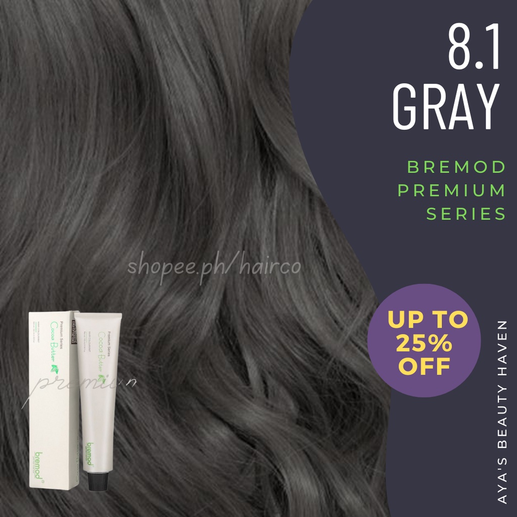 Gray 8 1 Hair Color 100ml Shopee Philippines