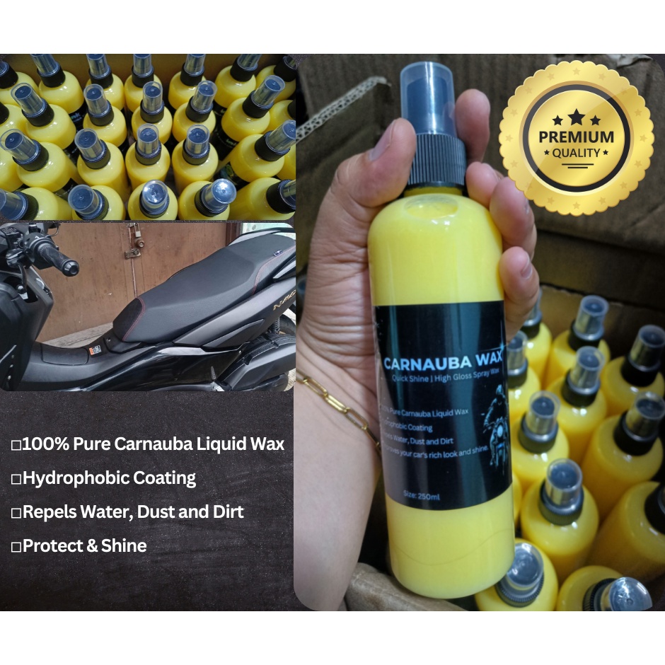 CARNAUBA SPRAY WAX 250 ml Shopee Philippines