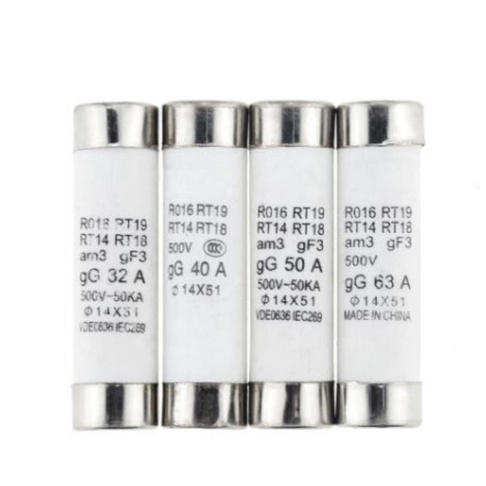 Ceramic lead heart 14*51 (RO16) used in ceramic fuse RT18-63X (box of ...