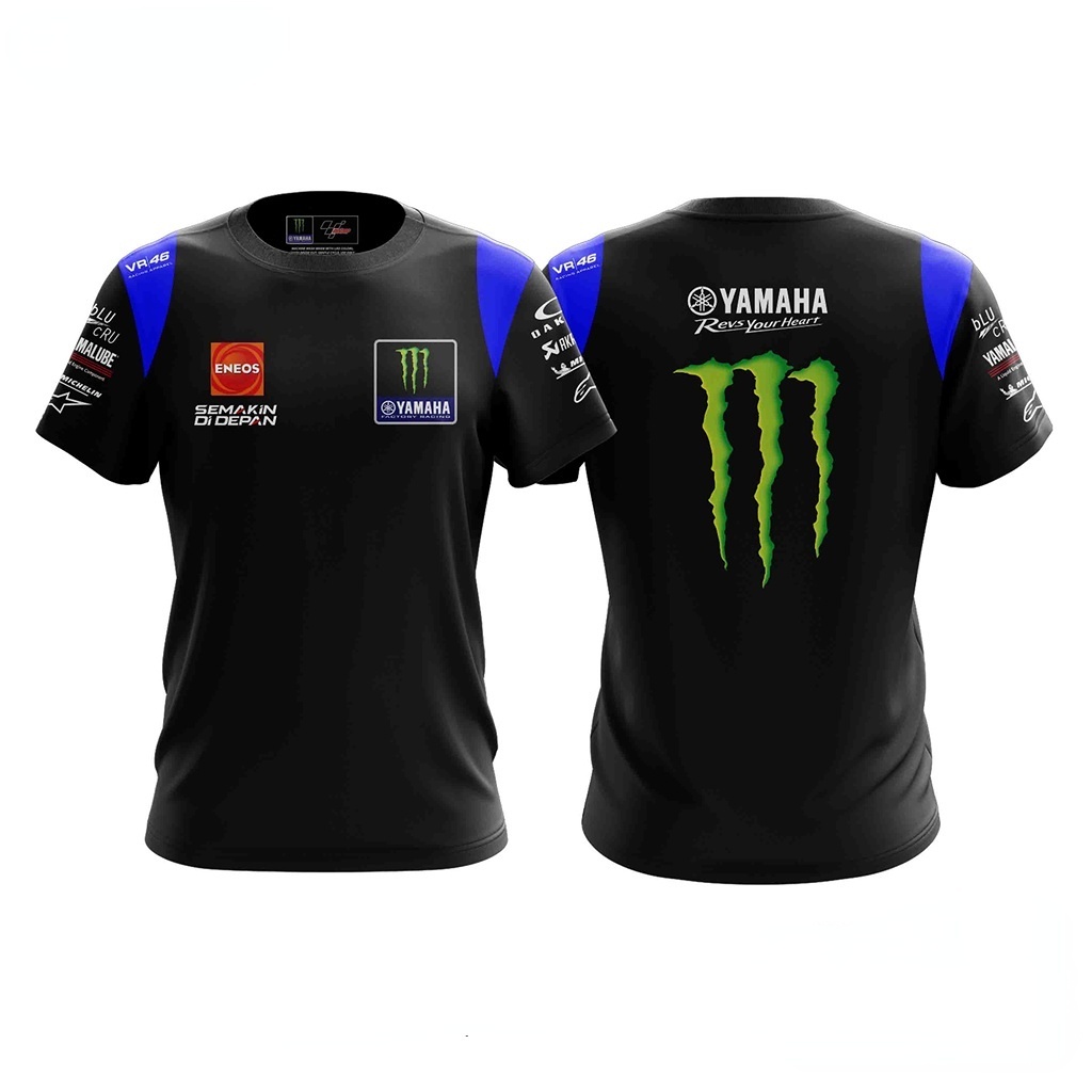 t shirt team crew yamaha motogp 2022 custom design xs 5xl Shopee Philippines