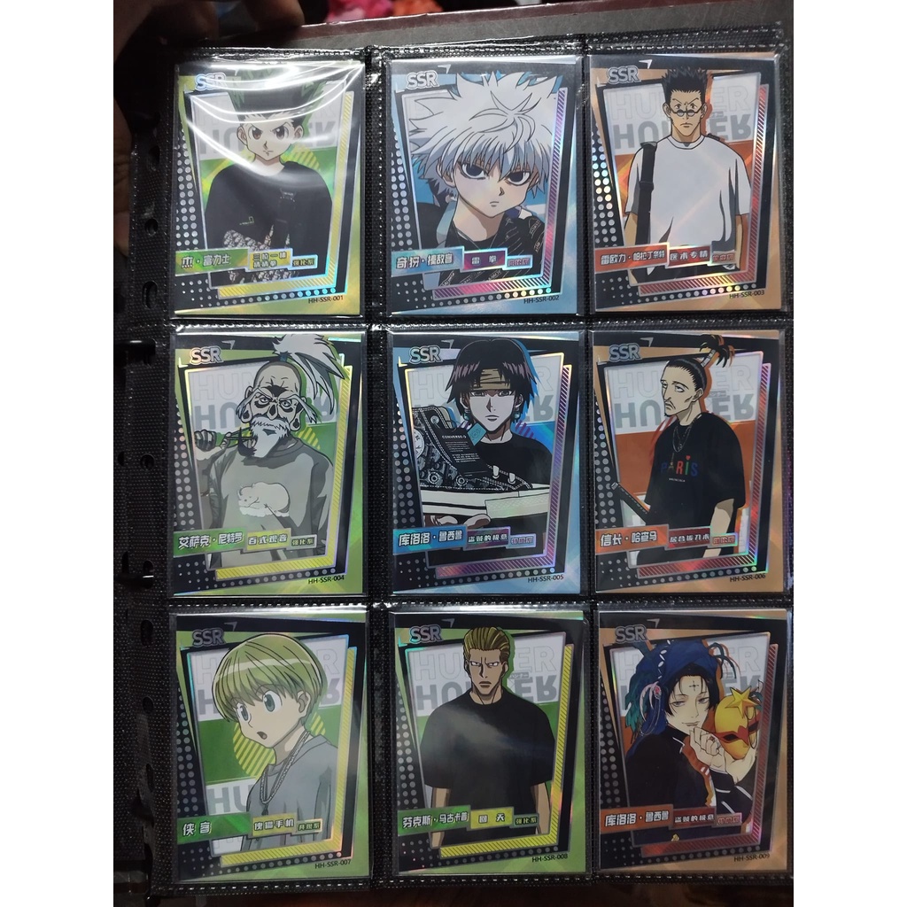 Hunter X Hunter Cards Hxh Thick Card Shopee Philippines