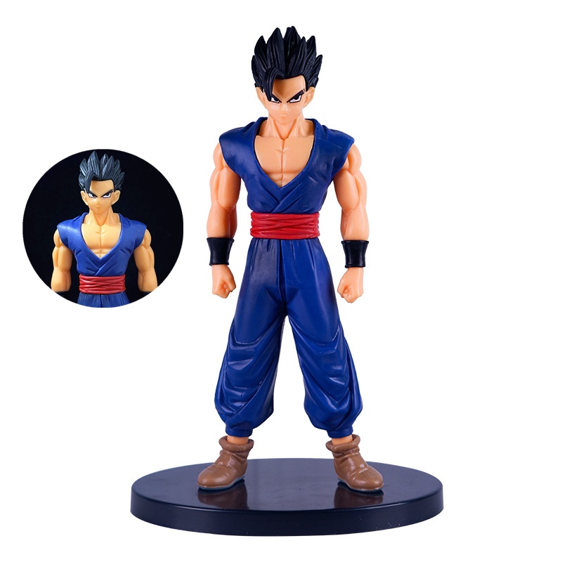 18cm Dragon Ball Z Figurine Anime Super Saiyan Model Toys Son Gohan Theatrical Version Action 6041