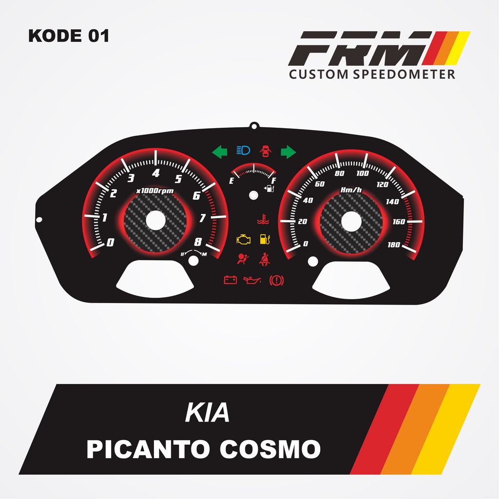 Custom Picanto Cosmo speedometer panel / custom Picanto Cosmo ...