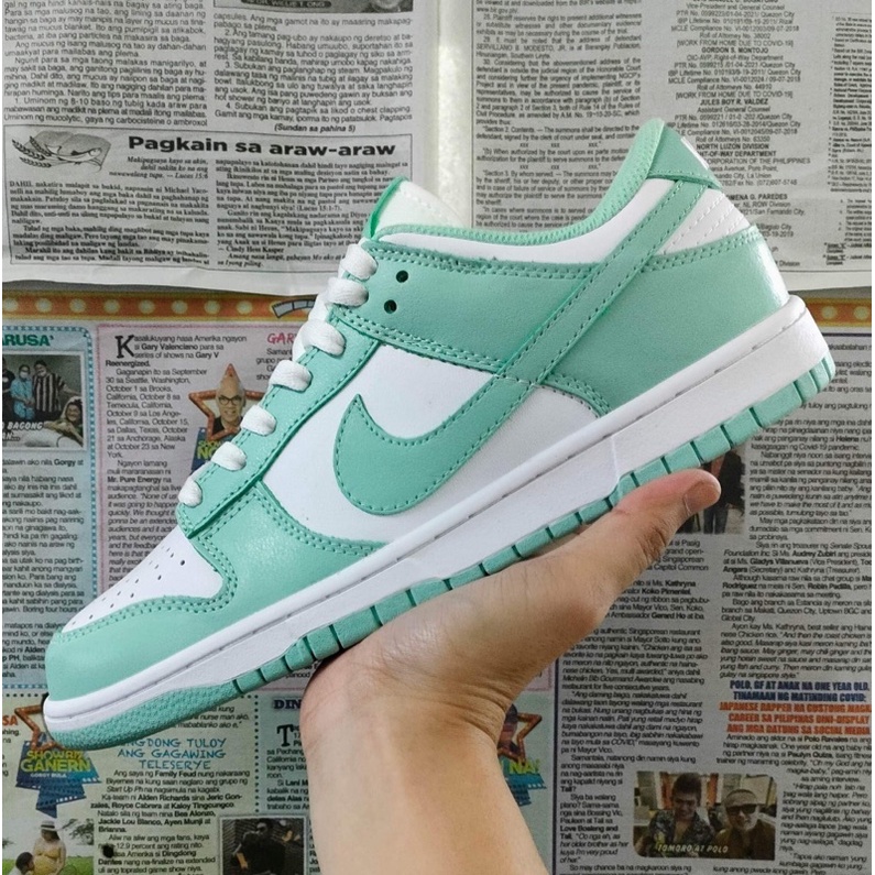 NIKE DUNK LOW “GREEN GLOW” | Shopee Philippines