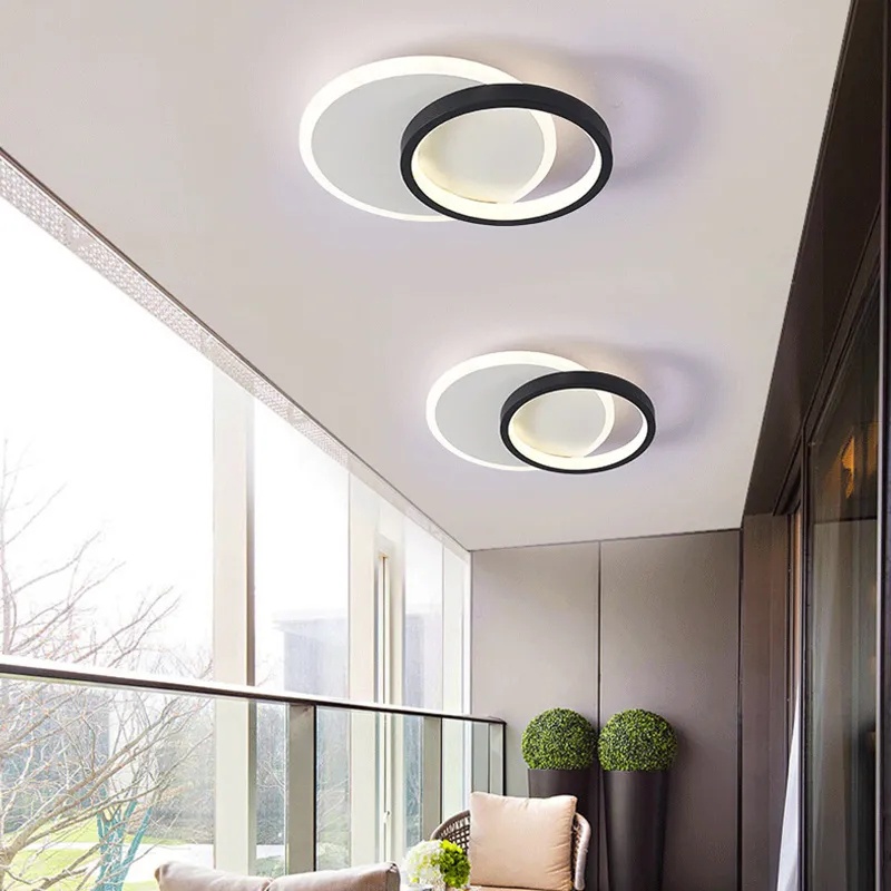 Nordic Modern Chandelier Center LED Ceiling Lights Light For Bedroom ...