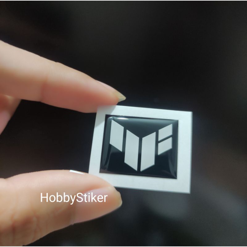 Gaming tuf stickers embossed with emblems for laptop pc | Shopee ...