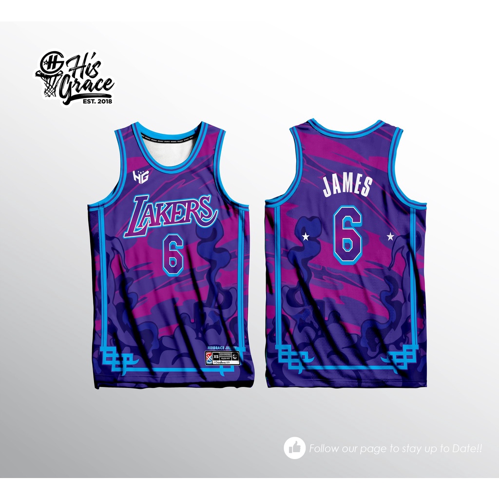 Lakers store sublimation jersey