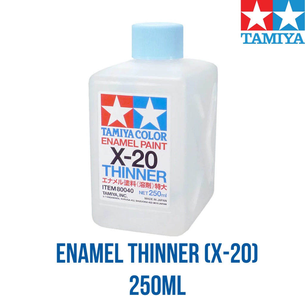 TAMIYA Enamel Thinner 250 ml (X20, Organic Paint Solvent) by ARTHUB