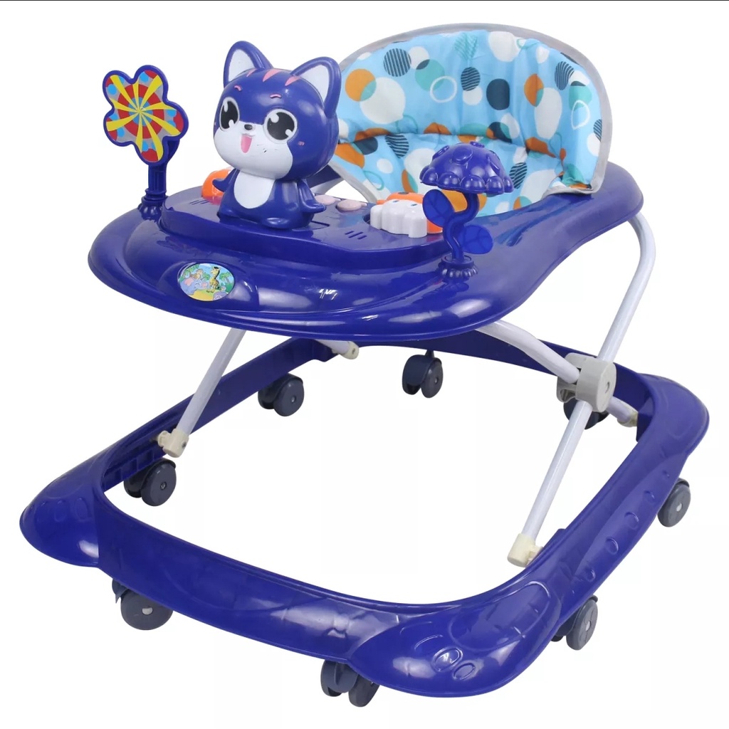 Baby walker baby foldable walker with music toys toddler walker baby
