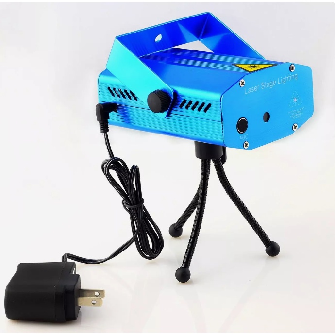 Mini Laser Stage Lighting Holographic Laser Star Projector Disco Light