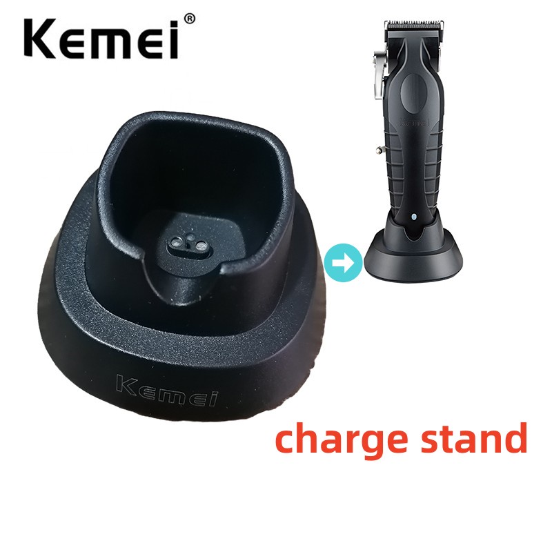 Kemei Cordless Hair Clipper Charging Stand Fast Charger Base KM-2296 ...