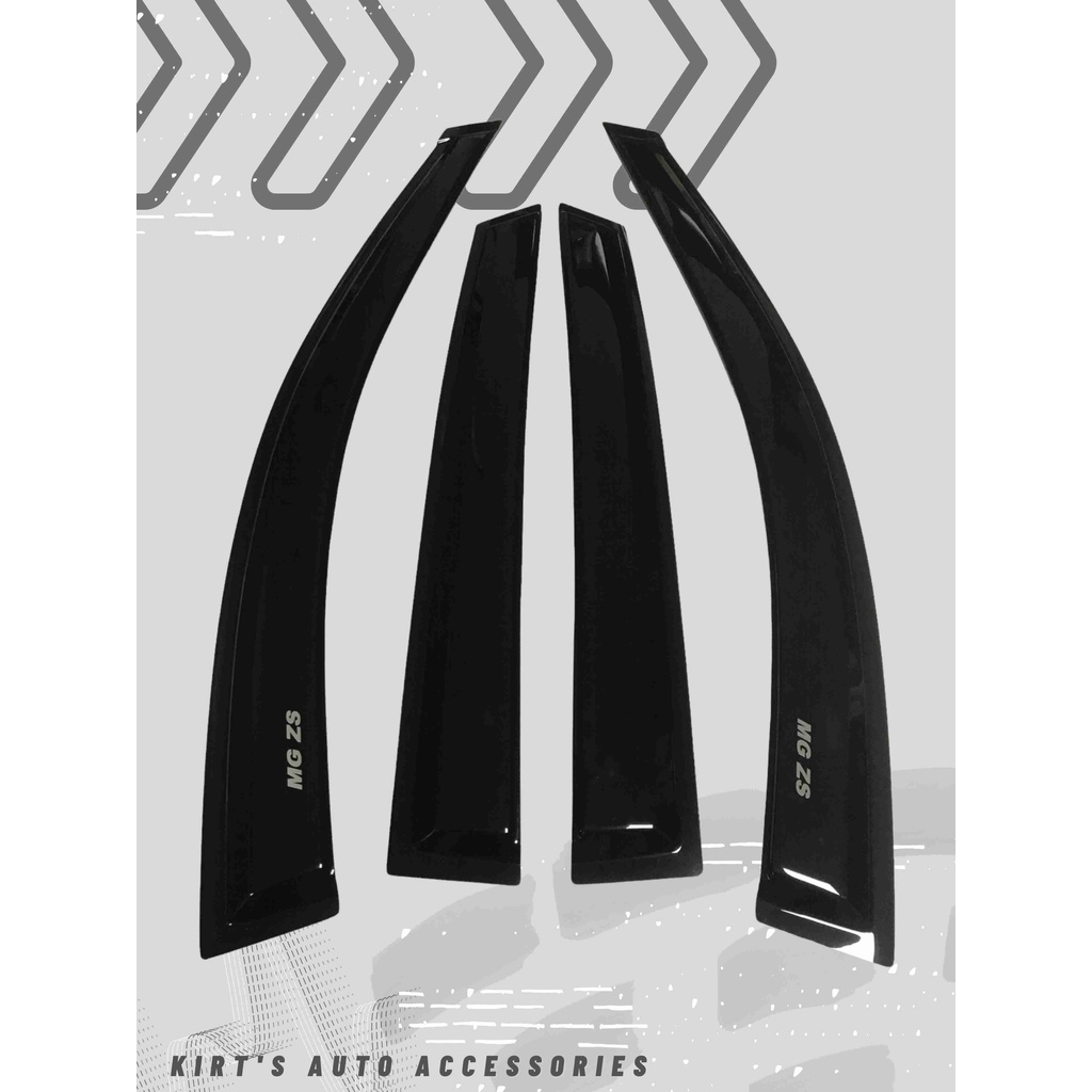 MG ZS SUV 2018 2019 2020 2021 2022 Rain Visor Sun Deflector Gutter IM ...