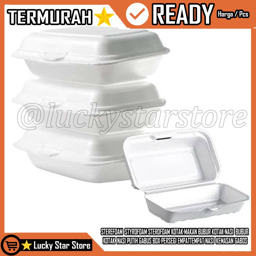 STEREFOAM STYROFOAM STEROFOAM LUNCH BOX porridge RICE BOX WHITE RICE ...